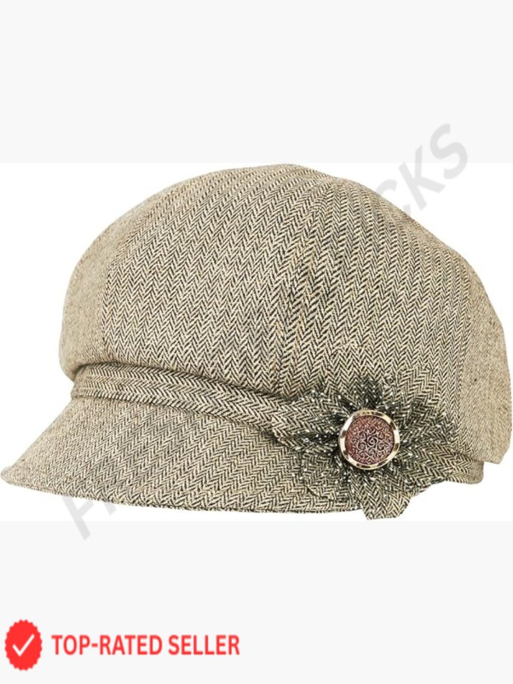 Newsboy Cap Beret Hat Adjustable Lightweight for Women Outdoor Indoor Daily